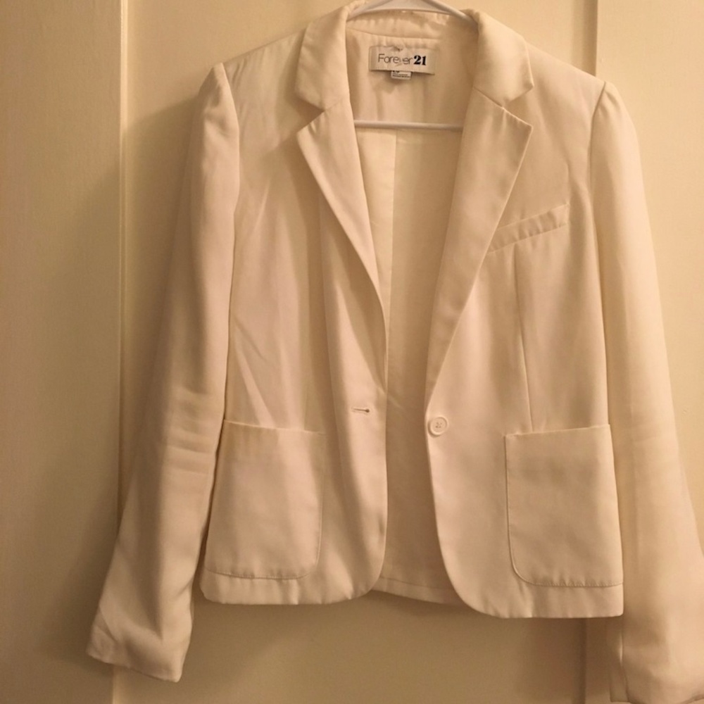 White Blazer